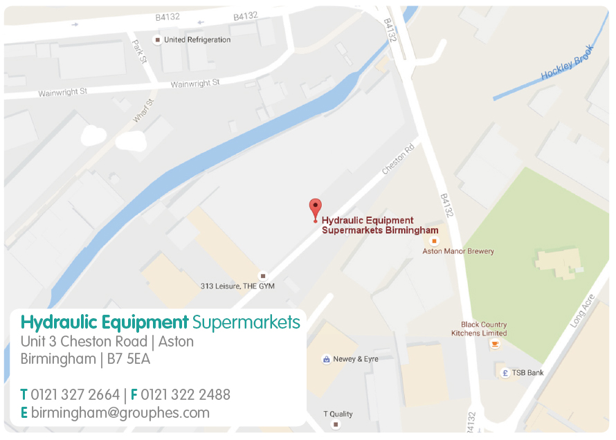 Birmingham Hydraulic Equipment Supermarkets