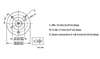 Picture of Danfoss Motor OMM - 3 bolt 16mm key 3/8" BSP 