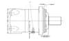 Picture of Danfoss OMV - SAE C 4 Bolt 16T Spline Shaft 1" BSP Ports