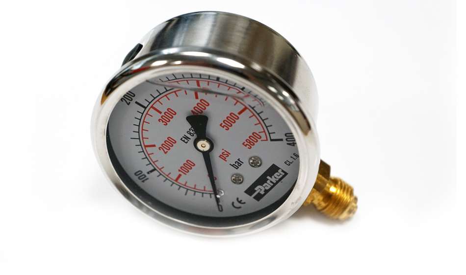 Flange mount pressure sale gauge