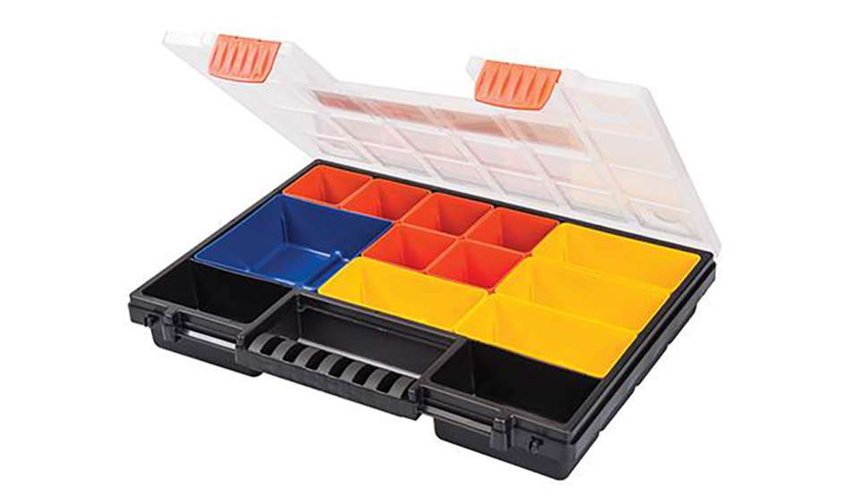 Empty Compartment Silverline Boxes. Hydraulic Equipment Supermarkets